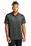 Mercer+Mettle Stretch Pique Full-Button Polo | Anchor Grey Heather
