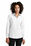 Mercer+Mettle Women's Long Sleeve Stretch Woven Shirt | White