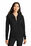 Mercer+Mettle Women's Double-Knit Bomber | Deep Black