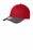 New Era  Stretch Cotton Striped Cap | Scarlet/ Graphite
