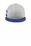 New Era  Shadow Heather Striped Flat Bill Snapback Cap | Shadow Heather/ Royal