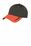 New Era  Shadow Stretch Heather Colorblock Cap | Orange/ Black Shadow Heather