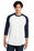 New Era  Heritage Blend 3/4-Sleeve Baseball Raglan Tee | True Navy/ White