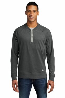 New Era  Sueded Cotton Blend 1/4-Zip Pullover