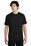 New Era  Series Performance Crew Tee | Black Solid