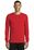 Nike Dri-FIT Cotton/Poly Long Sleeve Tee | University Red