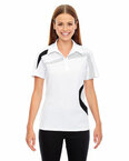 Ladies' Impact Performance Polyester Piqué Colorblock Polo