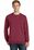Port & Company Pigment-Dyed Crewneck Sweatshirt | Merlot