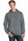 Port & Company Pigment-Dyed Pullover Hooded Sweatshirt | Pewter