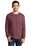 Port & Company Pigment-Dyed Long Sleeve Tee | Wineberry