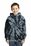 Port & Company Youth Essential Tie-Dye Pullover Hooded Sweatshirt | Black
