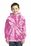 Port & Company Youth Essential Tie-Dye Pullover Hooded Sweatshirt | Pink