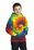 Port & Company Youth Essential Tie-Dye Pullover Hooded Sweatshirt | Rainbow