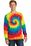 Port & Company Essential Tie-Dye Long Sleeve Tee | Rainbow