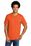 Port & Company Tri-Blend Tee | Deep Orange Heather