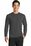 Port & Company Long Sleeve Essential Blended Performance Tee | Charcoal
