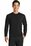 Port & Company Long Sleeve Essential Blended Performance Tee | Jet Black