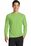 Port & Company Long Sleeve Essential Blended Performance Tee | Lime