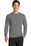 Port & Company Long Sleeve Essential Blended Performance Tee | Medium Grey