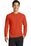 Port & Company Long Sleeve Essential Blended Performance Tee | Orange