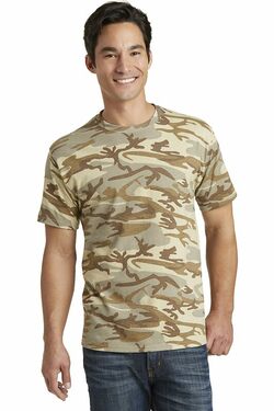 Port & Company Core Cotton Camo Tee