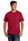 Port & Company Core Cotton DTG Tee | Red