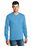 Port & Company - Long Sleeve 5.4-oz. 100% Cotton T-Shirt | Aquatic Blue