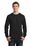 Port & Company - Long Sleeve 5.4-oz. 100% Cotton T-Shirt | Jet Black
