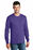 Port & Company - Long Sleeve 5.4-oz. 100% Cotton T-Shirt | Purple