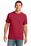 Port & Company 5.4-oz 100% Cotton Pocket T-Shirt | Red