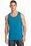 Port & Company 5.4-Oz 100% Cotton Tank Top | Neon Blue