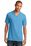 Port & Company 5.4-oz 100% Cotton V-Neck T-Shirt | Aquatic Blue
