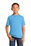 Port & Company Youth Core Cotton DTG Tee | Aquatic Blue