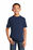 Port & Company Youth Core Cotton DTG Tee | Navy