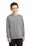 Port & Company Youth Long Sleeve 5.4-oz 100% Cotton T-Shirt | Athletic Heather