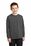 Port & Company Youth Long Sleeve 5.4-oz 100% Cotton T-Shirt | Charcoal