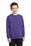 Port & Company Youth Long Sleeve 5.4-oz 100% Cotton T-Shirt | Purple