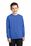 Port & Company Youth Long Sleeve 5.4-oz 100% Cotton T-Shirt | Royal