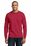 Port & Company - Long Sleeve 50/50 Cotton/Poly T-Shirt | Red
