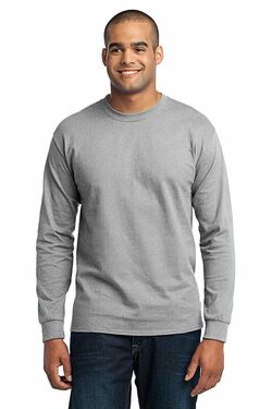 Port & Company Tall Long Sleeve 50/50 Cotton/Poly T-Shirt