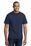 Port & Company Tall 50/50 Cotton/Poly T-Shirt with Pocket | Navy