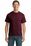 Port & Company Tall 50/50 Cotton/Poly T-Shirts | Athletic Maroon