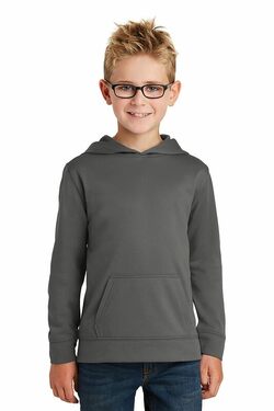 Port & CompanyYouth Performance Fleece Pullover Hooded Sweatshirt