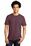 Port & Company Bouncer Tee | Heather Athletic Maroon