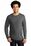 Port & Company Long Sleeve Bouncer Tee | Dark Heather Grey