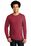 Port & Company Long Sleeve Bouncer Tee | Rich Red