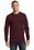 Port & Company - Long Sleeve Essential T-Shirt | Athletic Maroon