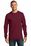 Port & Company - Long Sleeve Essential T-Shirt | Cardinal