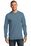 Port & Company - Long Sleeve Essential T-Shirt | Stonewashed Blue