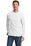 Port & Company - Long Sleeve Essential T-Shirt with Pocket | White